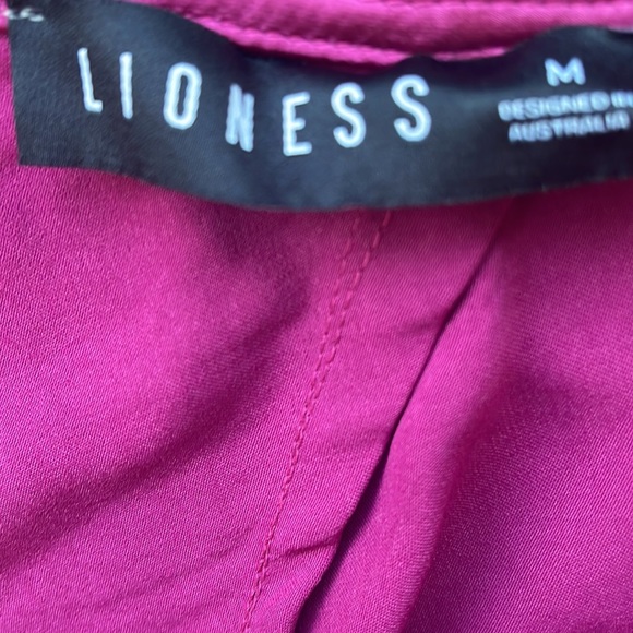 Princess Polly WALK THE LINE MAXI DRESS MAGENTA - Picture 7 of 9